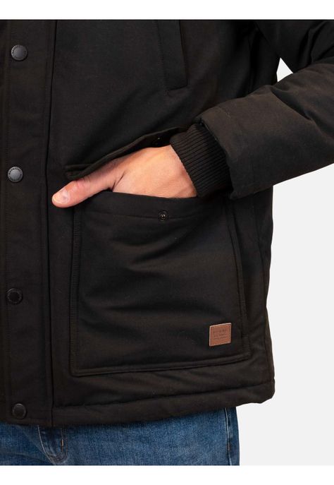 Chaqueta Riff Negro Hombre Maui And Sons-3