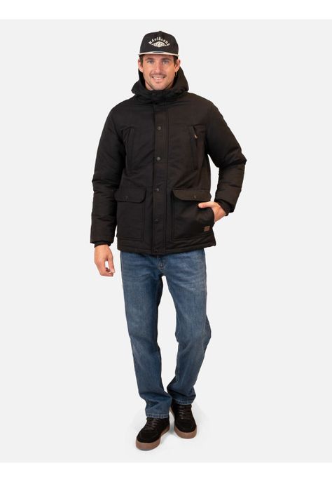 Chaqueta Riff Negro Hombre Maui And Sons-4