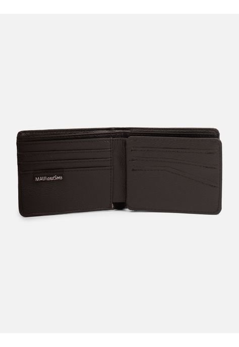 Billetera Lines  Negro Hombre Maui And Sons-3