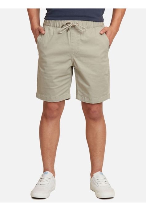 Bermuda Jogger Basic Young Beige Juvenil Maui and sons-0