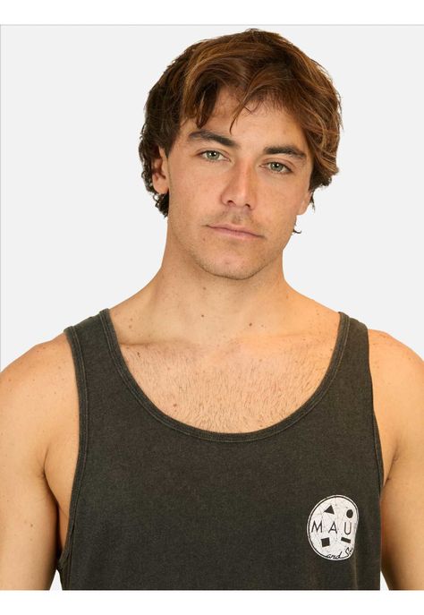 Polera SM Vintage Negro Hombre Maui And Sons-3