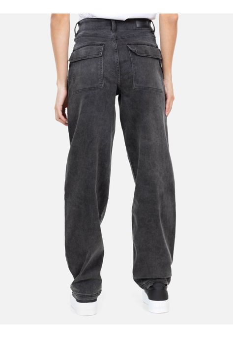 Jeans Quetzal Negro Mujer Maui And Sons-1