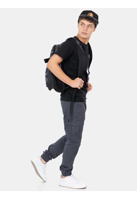 Polera MC  Vintage Ss Tee Negro Infantil Maui And Sons-2