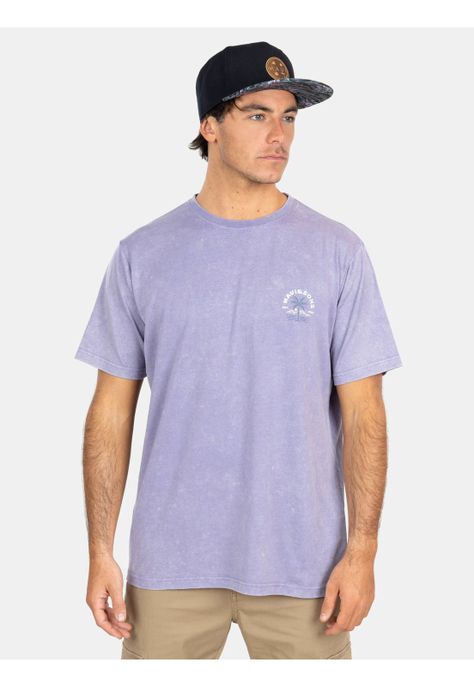 Polera MC Established Tees  Morado Hombre Maui And Sons-0