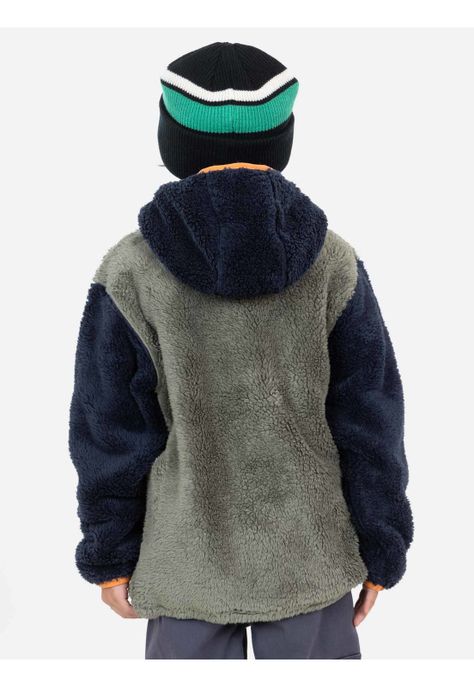Poleron Chiporro Breeze Verde Infantil Maui And Sons-1