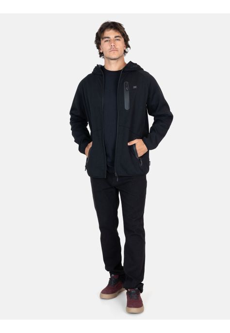 Poleron Bonded Coastal Negro Hombre Maui And Sons-3