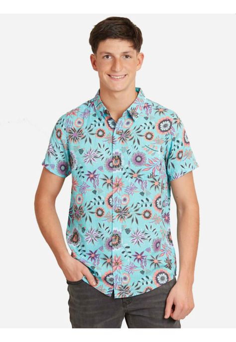Camisa Mc 5C911 Juvenil Hombre Multicolor Maui And Sons-0