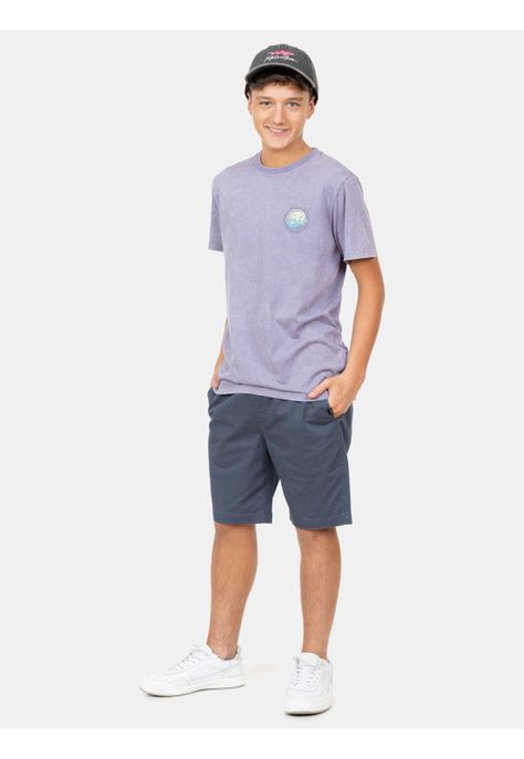 Polera MC Beach Sunrise Morado Infantil Maui And Sons-2