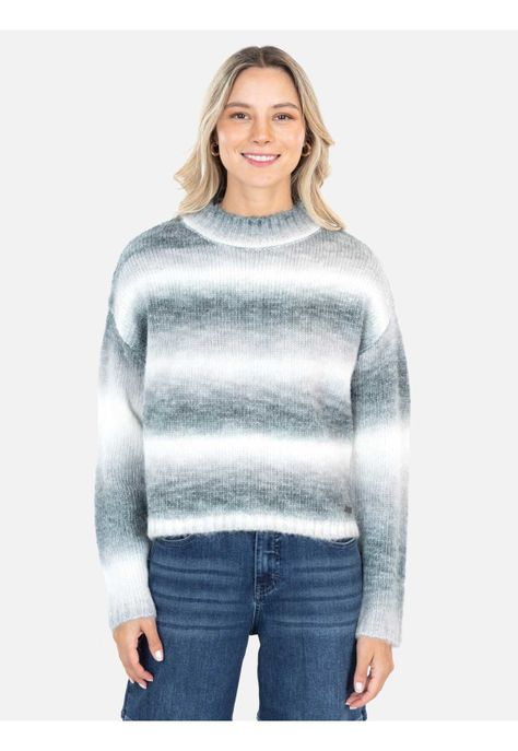 Sweater Sunkai Gris Mujer Maui And Sons-0
