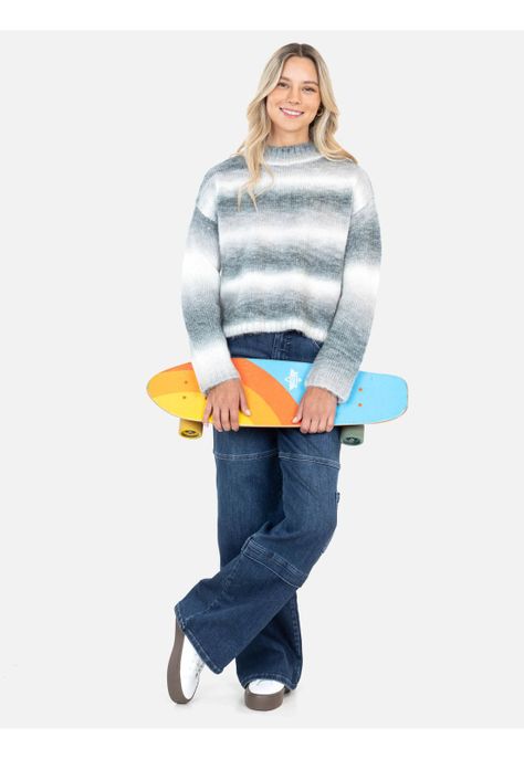Sweater Sunkai Gris Mujer Maui And Sons-3