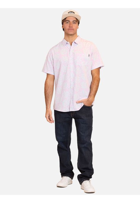 Camisa MC Tropical Multicolor Hombre Maui And Sons-3