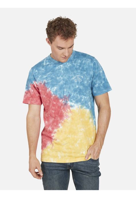 Polera ORIGINAL MIX COLOR TYE DYE Hombre Multicolor Maui and Sons-0