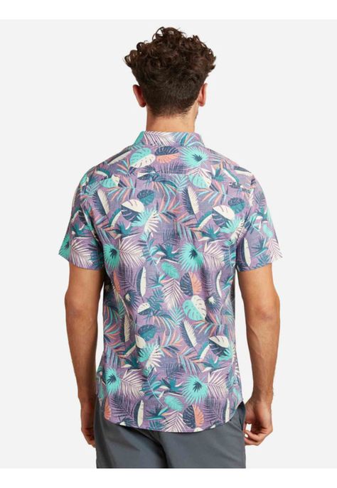 Camisa Active Tropics Hombre Multicolor Maui And Sons-1