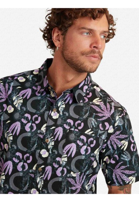 Camisa Flower Activation Hombre Multicolor Maui And Sons-2