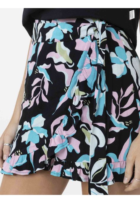 Falda MAGIC FLOWER SKIRT Mujer Multicolor Maui And Sons-3