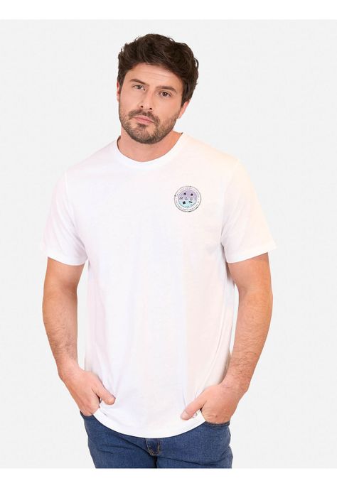 Polera MC Classic Shores Blanco Hombre Maui And Sons-0