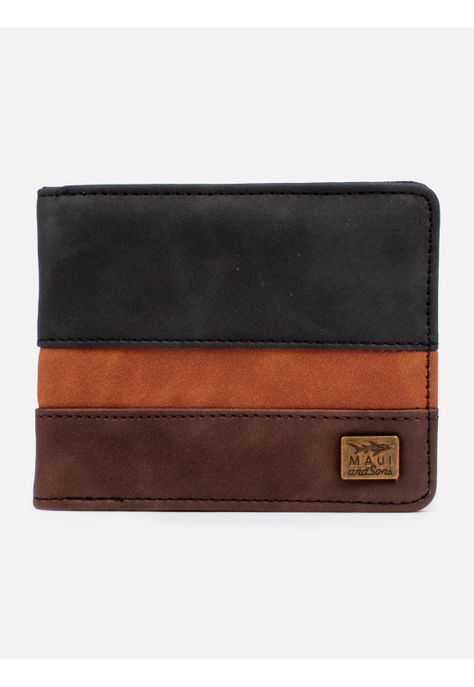 Billetera Gentili  Negro Hombre Maui And Sons-0
