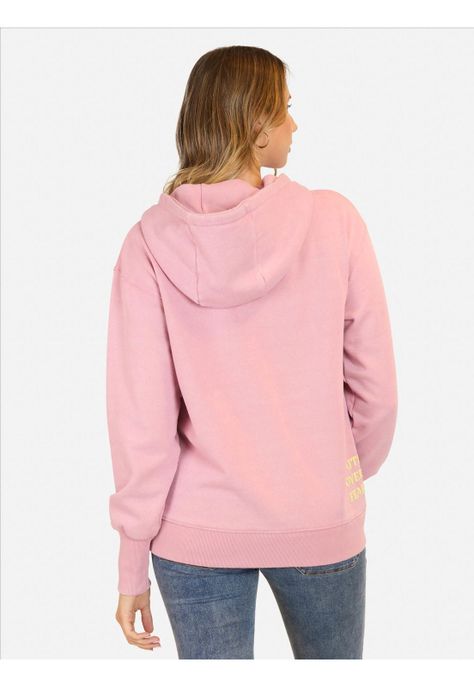 Poleron Canguro Ocean Rosado Mujer Maui And Sons-1
