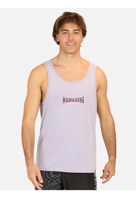 Polera SM Coastal Morado Hombre Maui And Sons-0