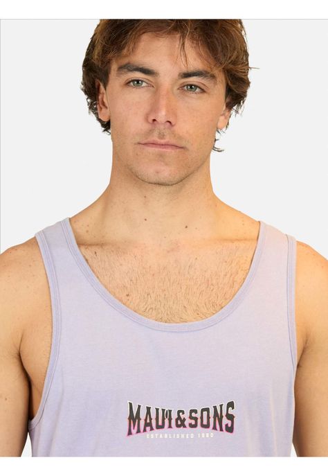 Polera SM Coastal Morado Hombre Maui And Sons-3