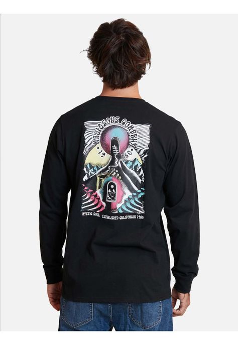 Polera Excasier Negro Hombre Maui And Sons-1