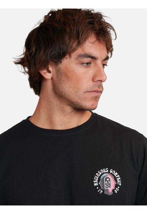 Polera Excasier Negro Hombre Maui And Sons-2