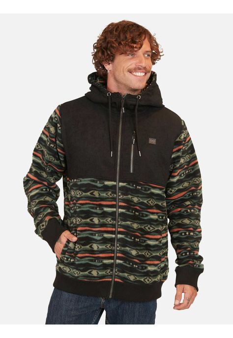 Poleron Micropolar Étoile Multicolor Hombre Maui And Sons-0