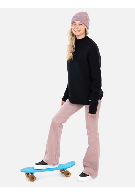 Sweater Tikiya Negro Mujer Maui And Sons-3