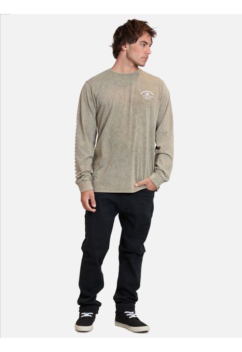 Polera yinyan surfco Verde Hombre Maui And Sons-3
