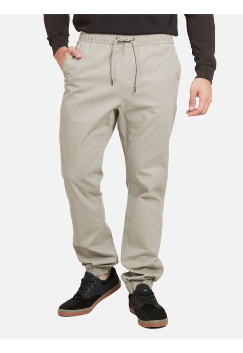 Pantalon Jogger Fit Hombre Café Maui And Sons-0