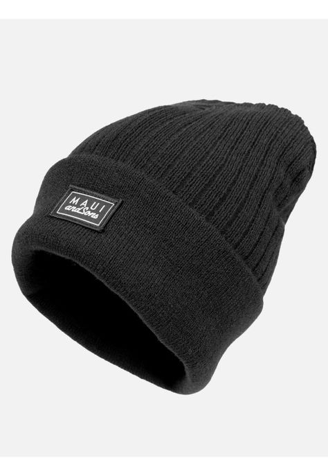 Gorro Cosmos Negro Hombre Maui And Sons-0