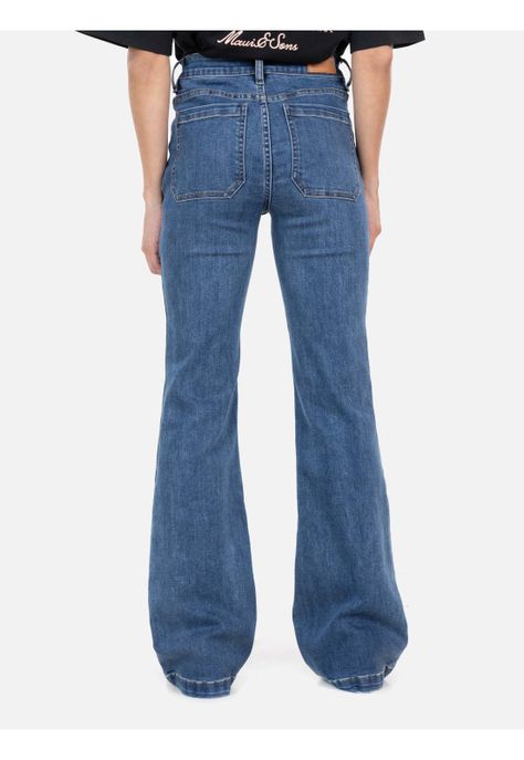 Jeans Jaguar Azul Mujer Maui And Sons-1