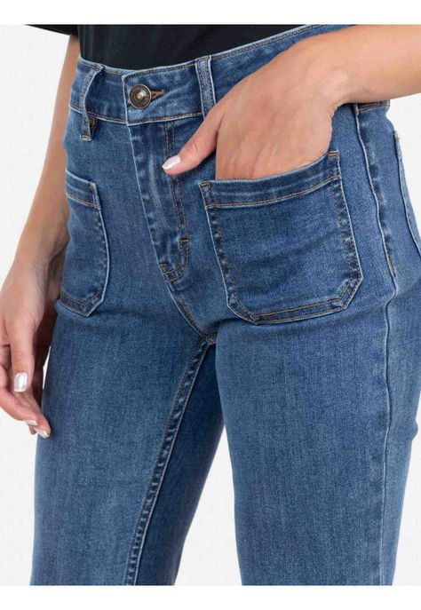 Jeans Jaguar Azul Mujer Maui And Sons-2