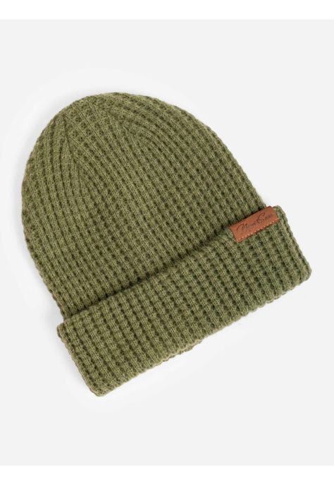 Gorro Stricty Verde Mujer Maui And Sons-1