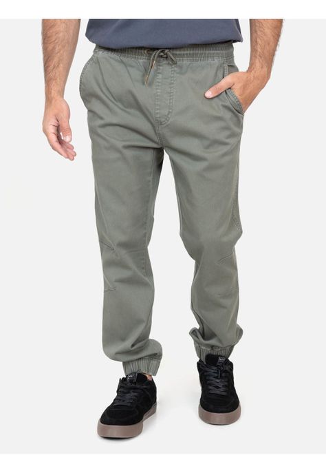 Jogger Waikiki Verde Hombre Maui And Sons-0