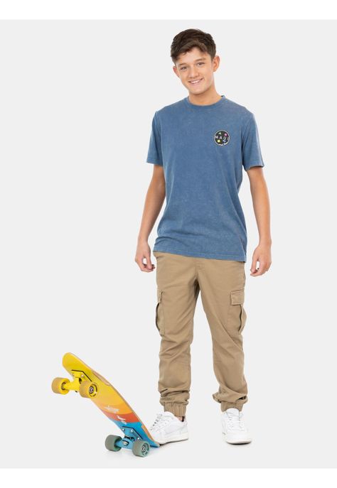 Polera MC Vacation Dawn Azul Infantil Maui And Sons-2
