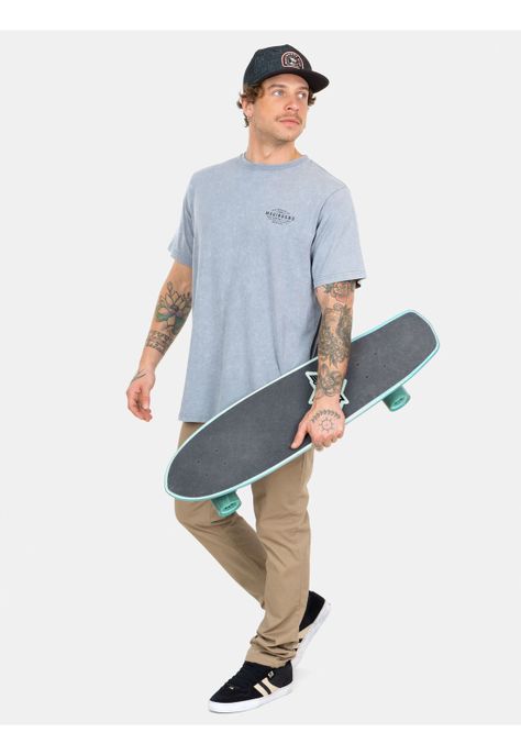 Polera MC Surf Company  Gris Hombre Maui And Sons-2