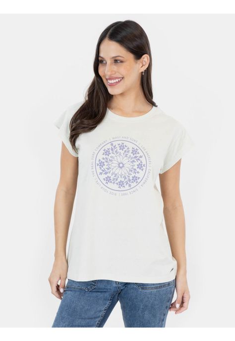 Polera MC Maywood Khaki Mujer Maui And Sons-0