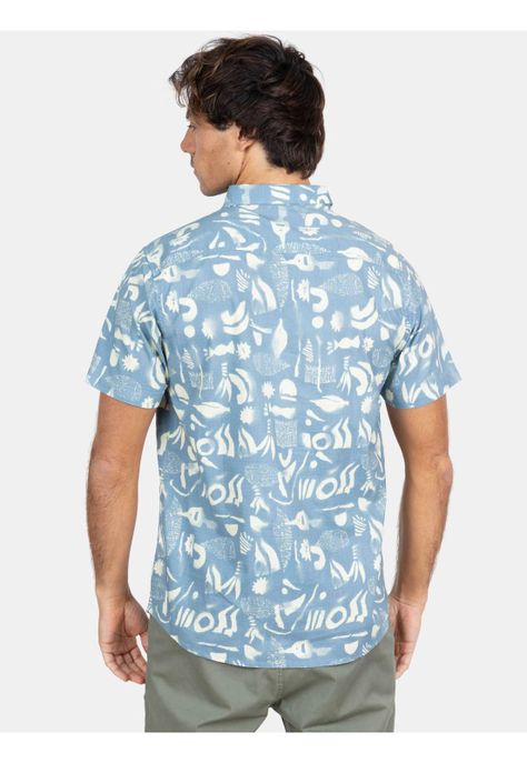 Camisa MC Bombastic Multicolor Hombre Maui And Sons-1