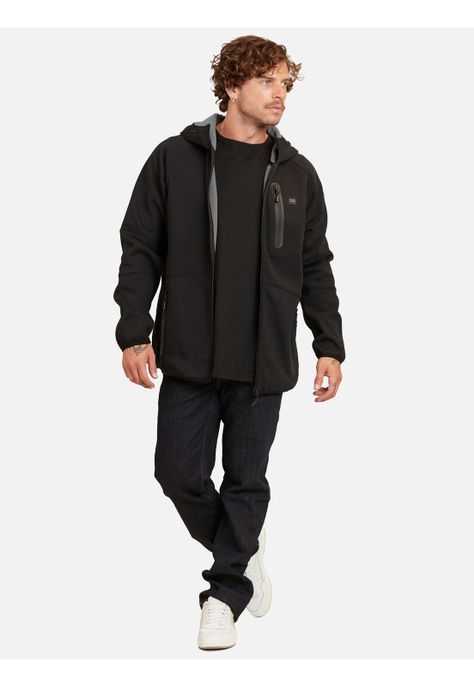 Poleron Vortex Negro Hombre Maui And Sons-3