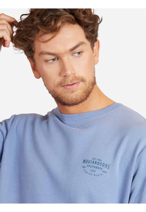 Poleron VENICE BEACH Hombre Morado Maui and Sons-2