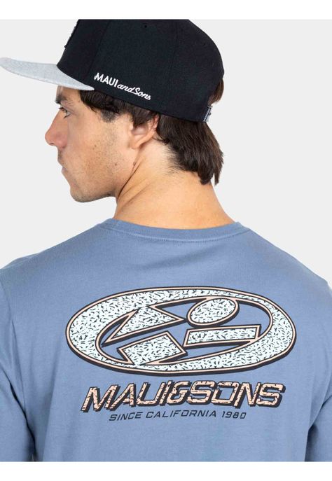Polera MC Since California Azul Hombre Maui And Sons-2