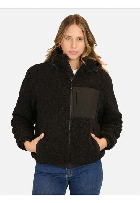 Chaqueta Selene Negro Mujer Maui And Sons-0