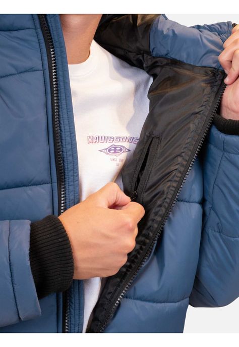 Parka Magma Infantil Azul Maui And Sons-3