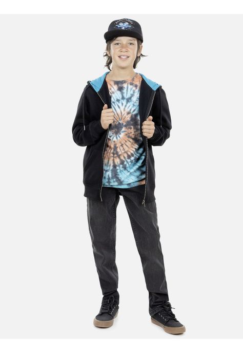 Jeans Juvenil 5N110-MI21 Negro Maui and Sons-4