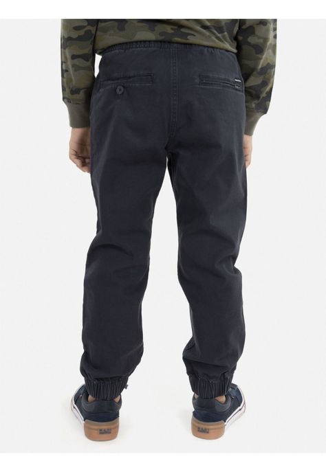 Pantalon Jogger Fit Niño Azul Maui And Sons-2