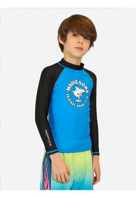 Polera UVP Oversy Azul Niño Maui And Sons-0