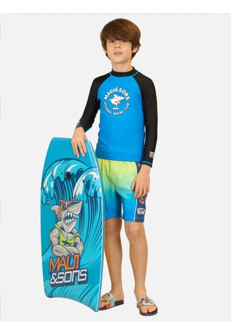 Polera UVP Oversy Azul Niño Maui And Sons-2