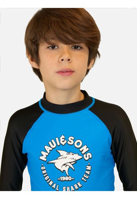 Polera UVP Oversy Azul Niño Maui And Sons-3