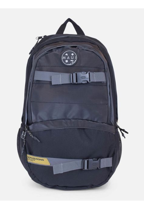 Mochila Ohalu Hombre Negro Maui and Sons-2